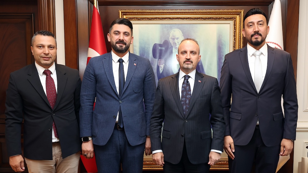 Çukurova Teşkilatından Mustafa ERDOĞAN, Gökhan GÜRBÜZ ve Çukurova AK Parti İl.e Başkanı Cemal AKIN Ziyareti 