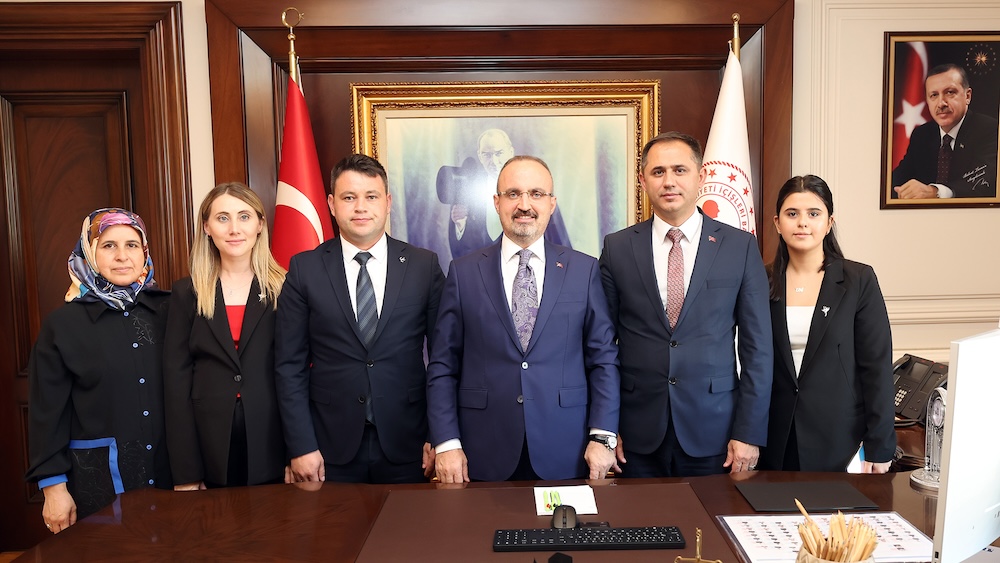  MHP Çan İlçe Başkanı Halil TURHAN ve Heyetinin Ziyareti