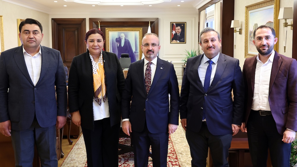 Kırşehir AK Parti İl Başkanı Seher ÜNSAL, Ali DEMİR, İlhan KOÇAK ve Emre BEKTEMİR'in Ziyareti
