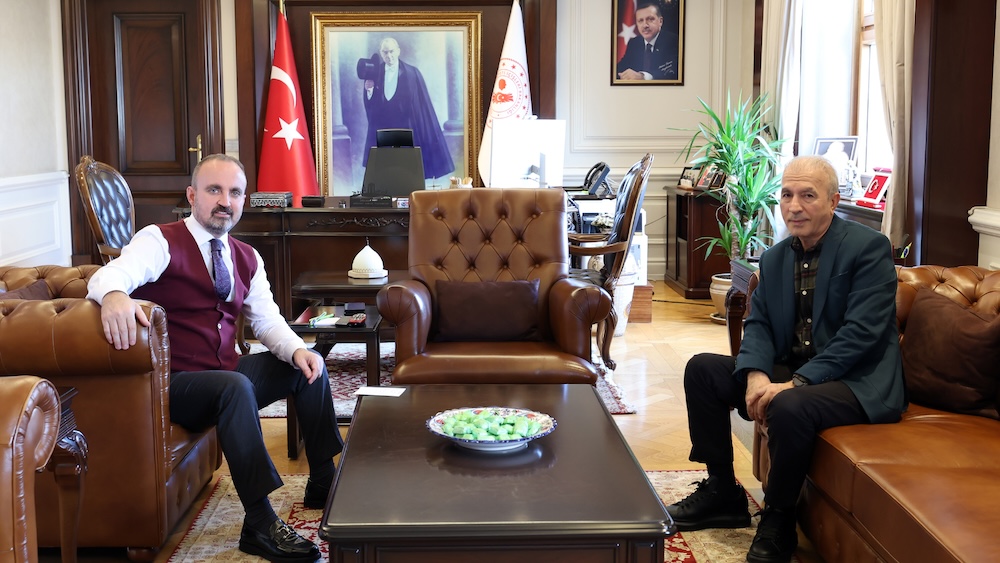 Ankara Hacı Bayram Veli Üniversitesi Rektörü Naci BOSTANCI'nın Ziyareti 