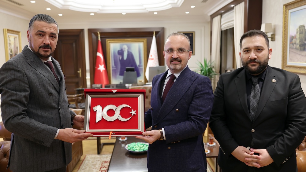 Ankara MHP İl Başkanı Alparslan DOĞAN ve BAŞKAN Yardımcısı Adnan Taha TUĞRUL'un Ziyareti 