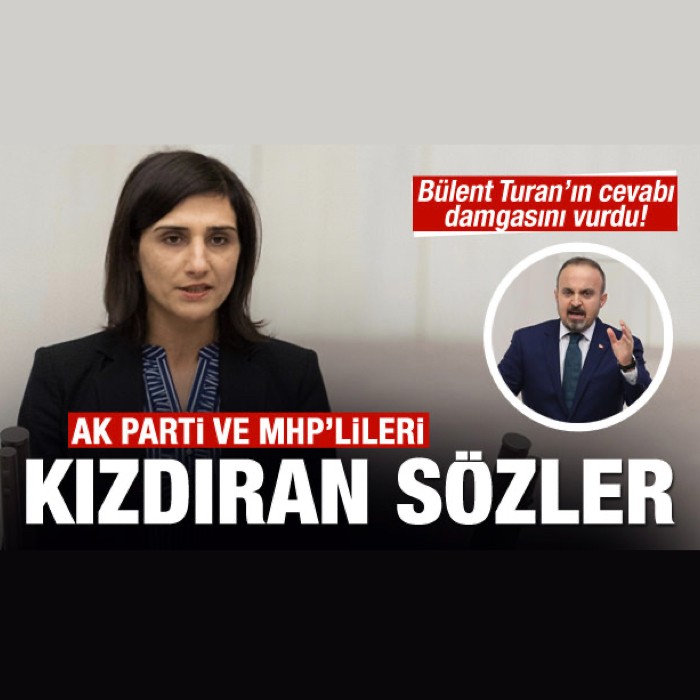 TBMM’de Tartışma! HDP’lilerden AK Parti ve MHP’lileri Ayaklandıran Sözler